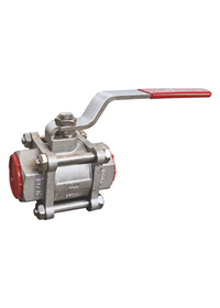 Ball Valves 3 Pcs Screw Ends