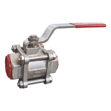 Ball Valves 3 Pcs Screw Ends