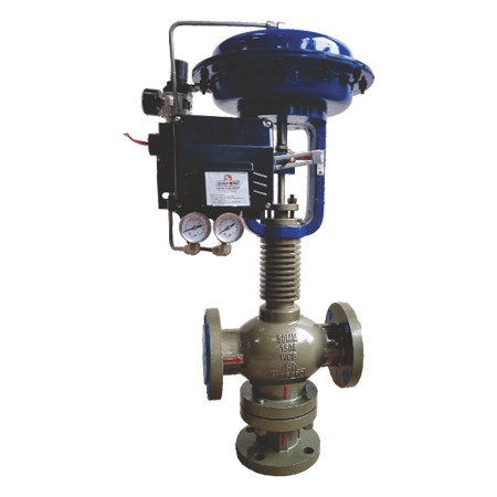 Diaphragm Operated 3/2 Way Control Valve