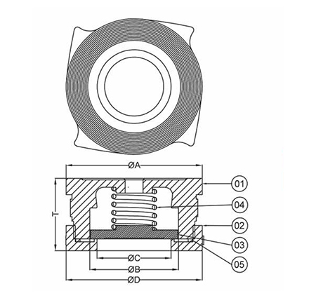 Disc Check Valve Diagram