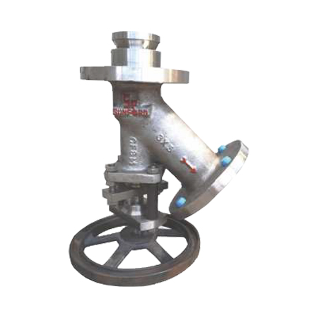 Y Type Flush Bottom Valve F/Ends